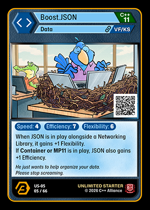Boost.JSON, Library · Data
