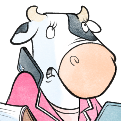 Trace the cow